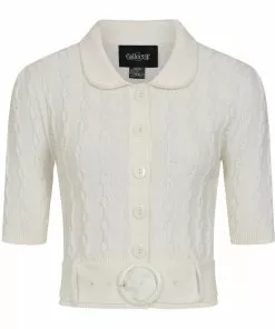 Collectif Juniper 40's Cardigan Ivory New In
