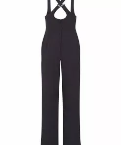 Collectif Cherie 40's Suspender Trousers Navy New In 8 Collectif Cherie 40's Suspender Trousers Navy New In