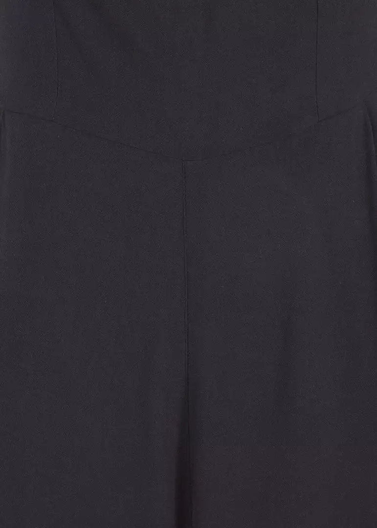 Collectif Cherie 40's Suspender Trousers Navy New In 4 Collectif Cherie 40's Suspender Trousers Navy New In