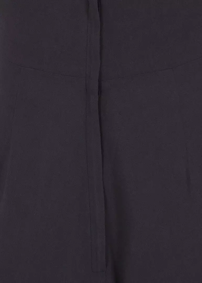 Collectif Cherie 40's Suspender Trousers Navy New In 6 Collectif Cherie 40's Suspender Trousers Navy New In