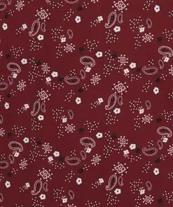 Collectif Cassie Bandana 50's Swing Skirt Burgundy New In 7 Collectif Cassie Bandana 50's Swing Skirt Burgundy New In