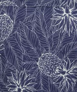 New In Collectif Sammy Pineapple Palm 50's Tie Blouse Navy 9 New In Collectif Sammy Pineapple Palm 50's Tie Blouse Navy