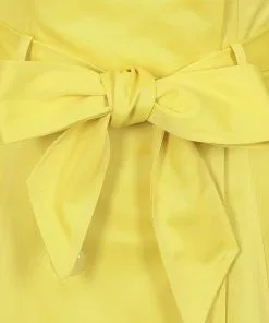 Collectif Korrina 50's Trenchcoat Yellow