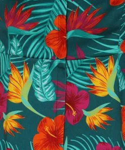 New In Collectif Kiana Tropico 50's Pencil Dress Multi