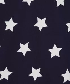 Collectif Caterina Stars 50's Swing Dress Navy New In