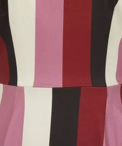 New In Collectif Frances Bubble Gum Stripe 50's Swing Dress Multi 12 New In Collectif Frances Bubble Gum Stripe 50's Swing Dress Multi