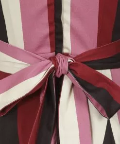 New In Collectif Frances Bubble Gum Stripe 50's Swing Dress Multi 10 New In Collectif Frances Bubble Gum Stripe 50's Swing Dress Multi