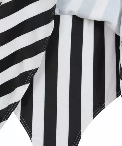 New In Collectif Beetle Stripe 60's Bikini Briefs Skirt Black White 10 New In Collectif Beetle Stripe 60's Bikini Briefs Skirt Black White