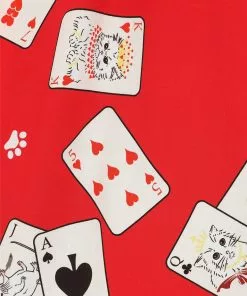 New In Collectif Megan Cat Croupier 50's Swing Skirt Red 11 New In Collectif Megan Cat Croupier 50's Swing Skirt Red