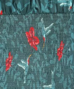 New In Collectif Viviana 50's Hummingbird Eden Top Teal