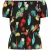 Collectif Aldea Cacti Forest 70's Top Black