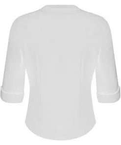 New In Collectif Mona 50's Shirt White 7 New In Collectif Mona 50's Shirt White