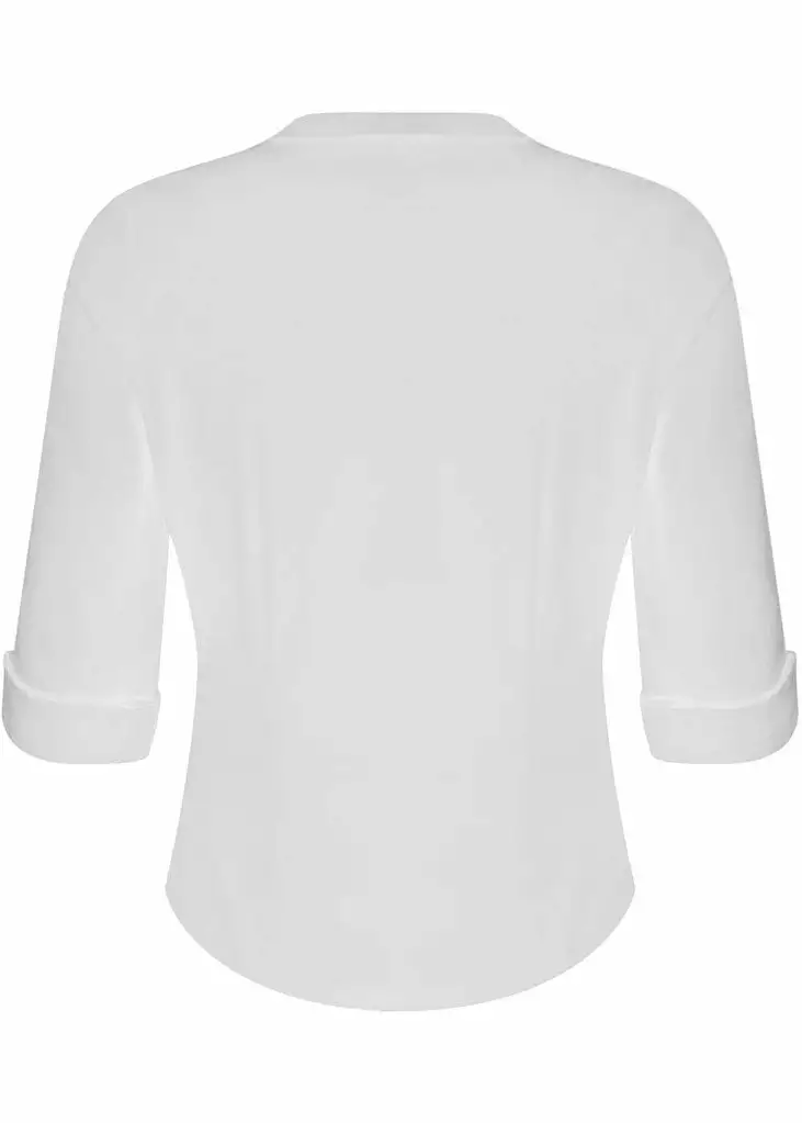 New In Collectif Mona 50's Shirt White 5 New In Collectif Mona 50's Shirt White