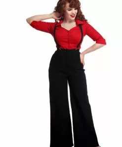 Collectif Glinda 40's Trousers Black