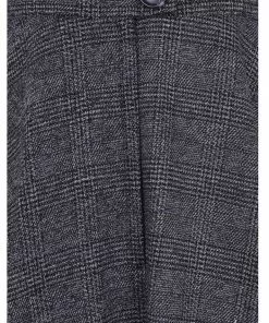 Collectif Brenda Librarian Check 40's Dress Gray