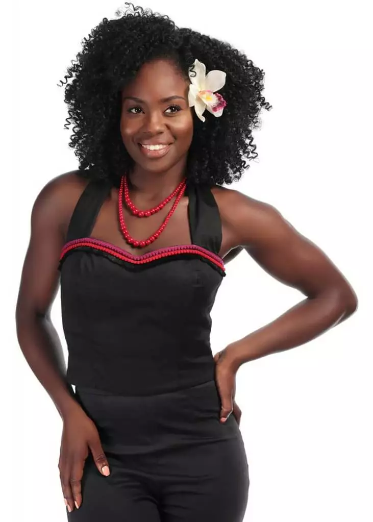 New In Collectif Sadie Top Black 3 New In Collectif Sadie Top Black