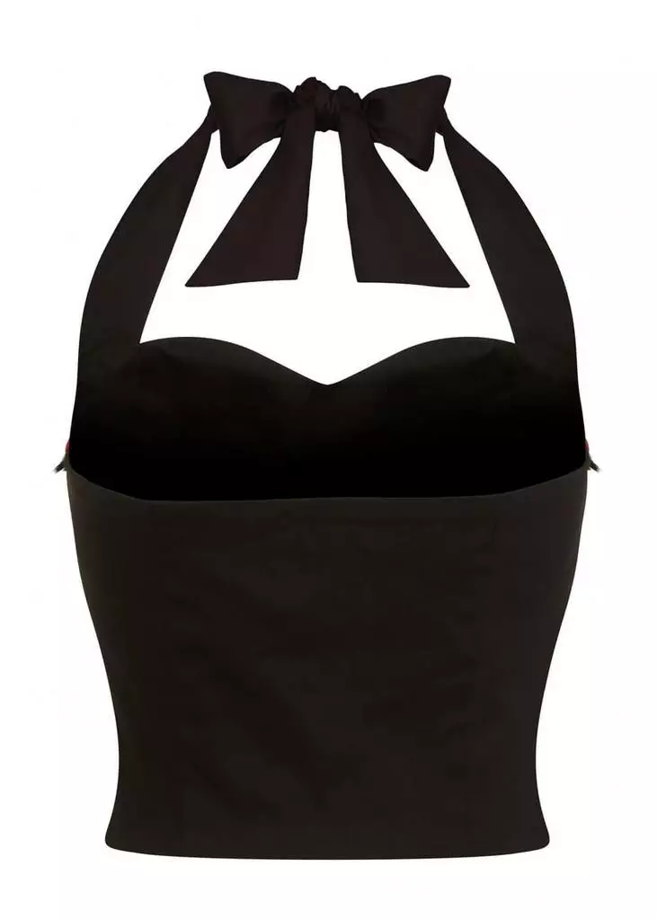 New In Collectif Sadie Top Black 5 New In Collectif Sadie Top Black