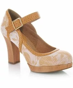 Ruby Shoo Cassandra Pumps Sand Color