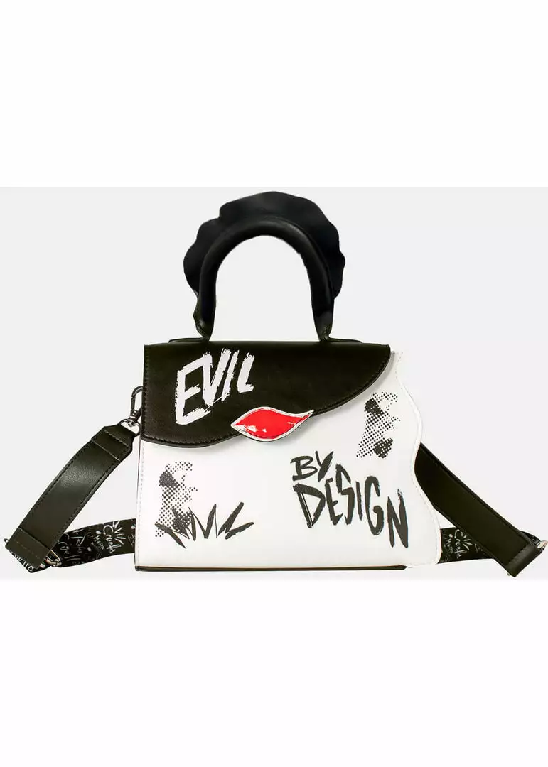 Danielle Nicole Disney Cruella Evil By Design Bag Black New In 3 Danielle Nicole Disney Cruella Evil By Design Bag Black New In