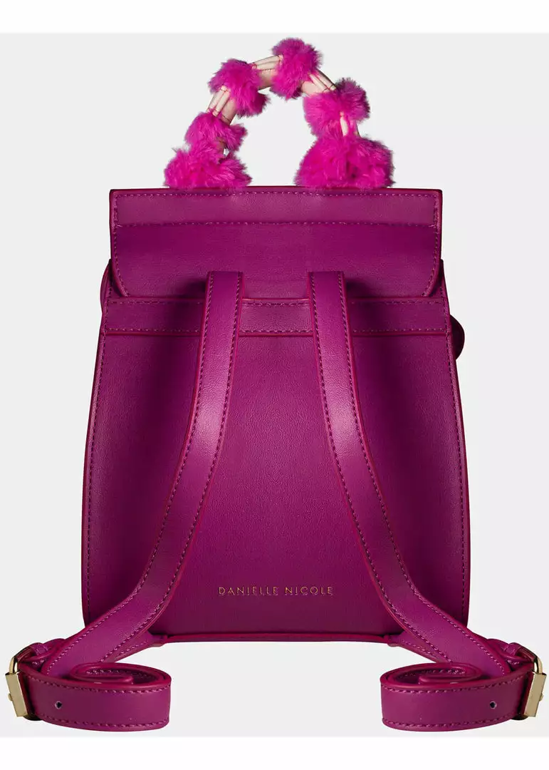 Danielle Nicole Disney Alice In Wonderland Cheshire Cat Backpack Pink 6 Danielle Nicole Disney Alice In Wonderland Cheshire Cat Backpack Pink