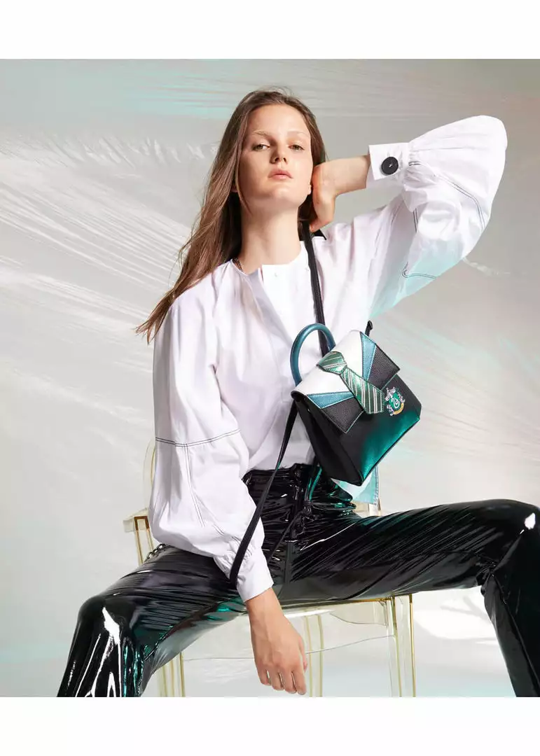 Danielle Nicole Harry Potter Slytherin Backpack Green New In 4 Danielle Nicole Harry Potter Slytherin Backpack Green New In