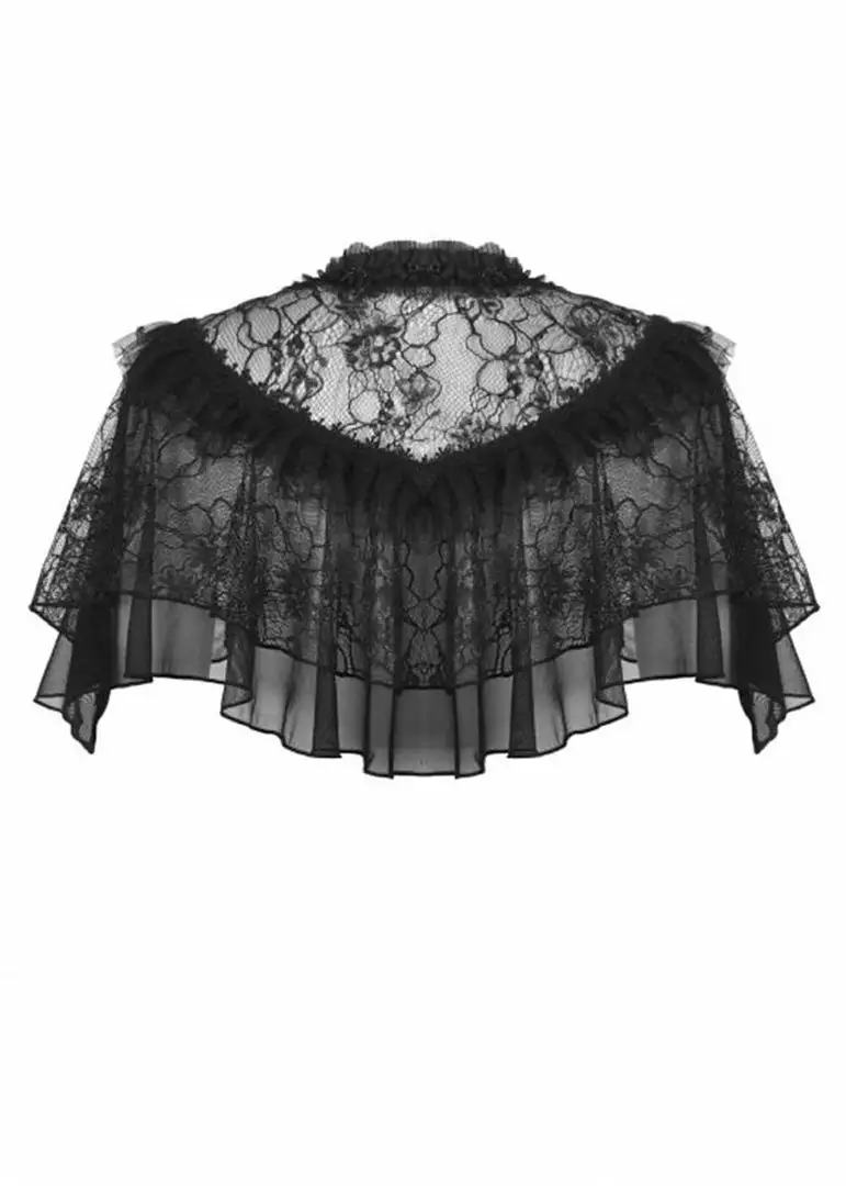 Dark In Love Empress Lace Cape Black New In 5 Dark In Love Empress Lace Cape Black New In