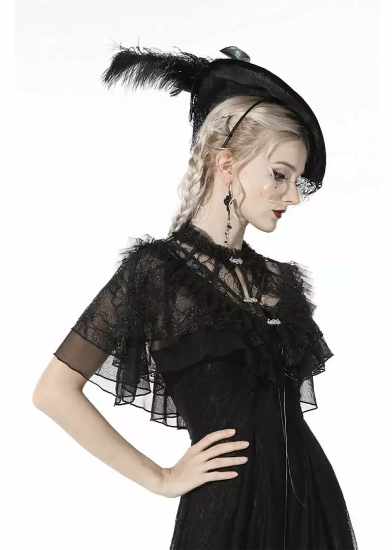 Dark In Love Empress Lace Cape Black New In 6 Dark In Love Empress Lace Cape Black New In