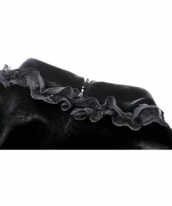 New In Dark In Love Mary Velvet Dress Black 16 New In Dark In Love Mary Velvet Dress Black