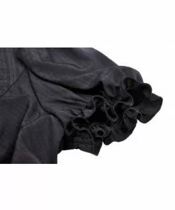 Dark In Love Dreadful 40's Blouse Black New In