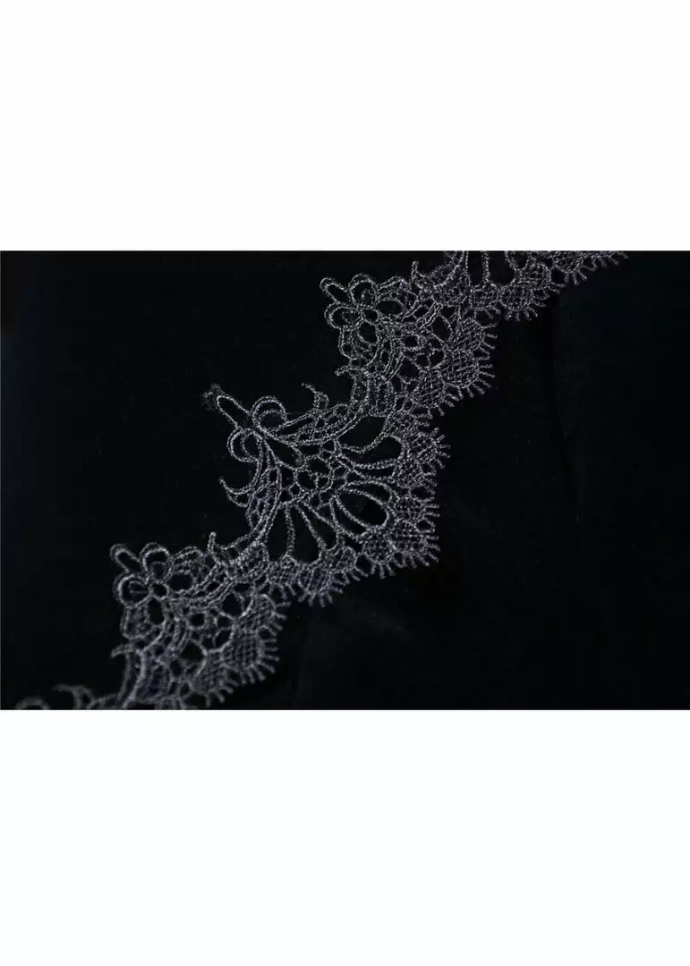 Dark In Love Crimson Peak Velvet Jacket Black New In 12 Dark In Love Crimson Peak Velvet Jacket Black New In