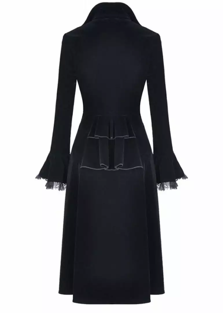 Dark In Love Crimson Peak Velvet Jacket Black New In 7 Dark In Love Crimson Peak Velvet Jacket Black New In