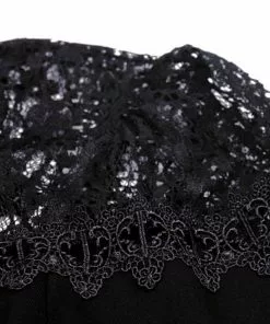 New In Dark In Love Elise Velvet Top Black 12 New In Dark In Love Elise Velvet Top Black