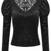 New In Dark In Love Elise Velvet Top Black 2 New In Dark In Love Elise Velvet Top Black