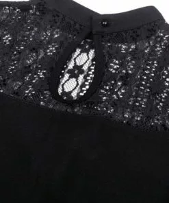 New In Dark In Love Moonlight Sonata Lace Top Black 16 New In Dark In Love Moonlight Sonata Lace Top Black