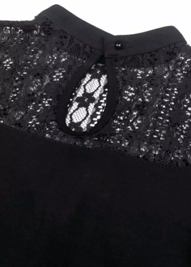New In Dark In Love Moonlight Sonata Lace Top Black 9 New In Dark In Love Moonlight Sonata Lace Top Black