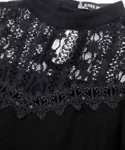 New In Dark In Love Moonlight Sonata Lace Top Black 15 New In Dark In Love Moonlight Sonata Lace Top Black
