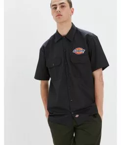Dickies Mens Clintondale Shirt Black