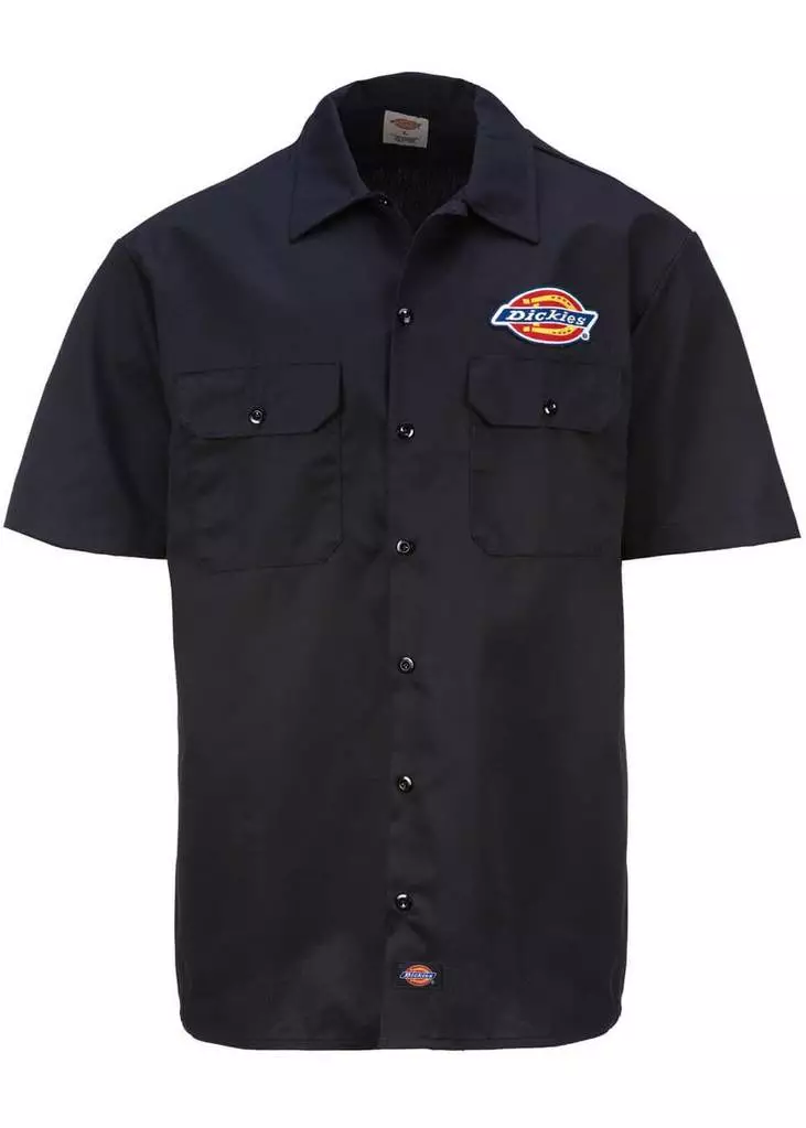 Dickies Mens Clintondale Shirt Black 4 Dickies Mens Clintondale Shirt Black