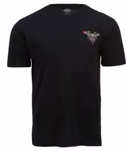 New In Dickies Mens Shandaken T-Shirt Black