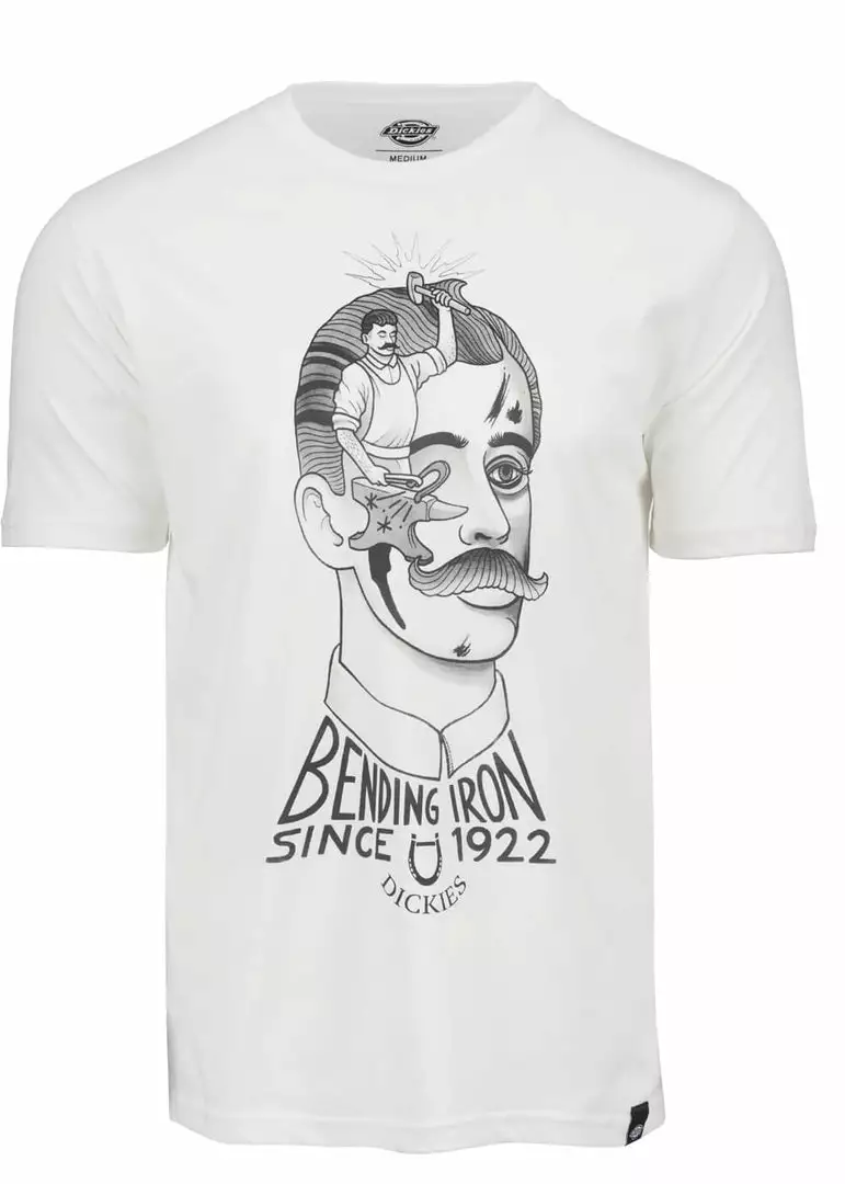Dickies Mens Taberg T-Shirt White 3 Dickies Mens Taberg T-Shirt White