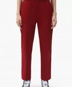 Clothing Dickies Womens Elizaville Trousers In Biking Red