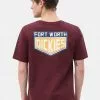 Dickies Men Timberlane T-Shirt Maroon