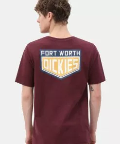 Dickies Men Timberlane T-Shirt Maroon