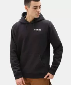 New In Dickies Mens Baldwin Hoodie Black