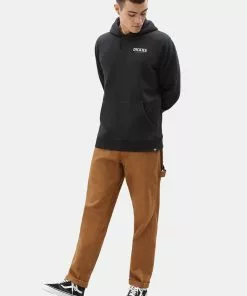 New In Dickies Mens Baldwin Hoodie Black