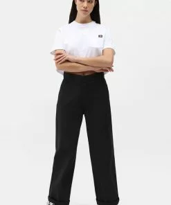 New In Dickies Womens Winnsboro Trousers In Black 9 New In Dickies Womens Winnsboro Trousers In Black