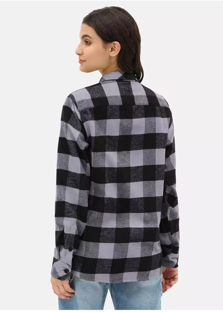 Dickies Mens Sacramento Flannel Shirt Grey 10 Dickies Mens Sacramento Flannel Shirt Grey