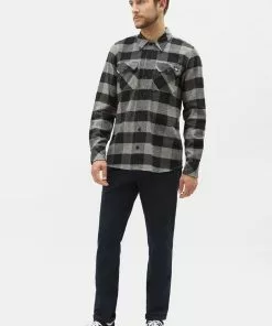 Dickies Mens Sacramento Flannel Shirt Grey 14 Dickies Mens Sacramento Flannel Shirt Grey