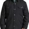 Dickies Mens Lined Shirt Black 1 Dickies Mens Lined Shirt Black