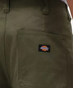 Dickies Mens Funkley Herringbone Trousers Military Green 8 Dickies Mens Funkley Herringbone Trousers Military Green